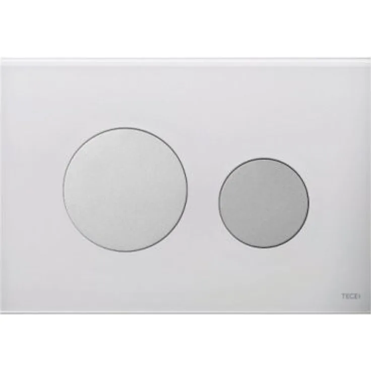 Tece 9240659 Loop-Taste, um die Toilette zu spülen weiß