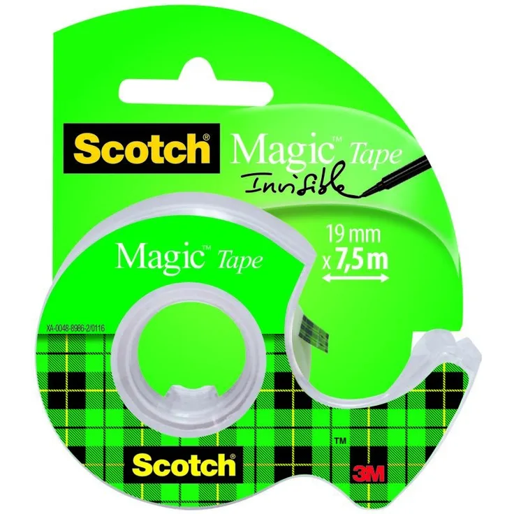 Scotch Klebeband Scotch 8-1975D 19 mm x 7,5 m Grün-Weiß