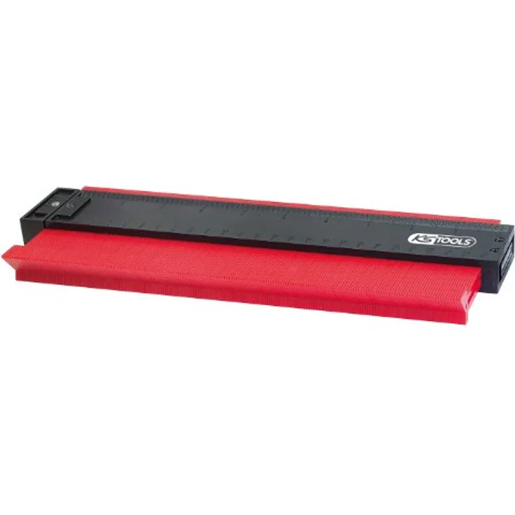 KS Tools 140.2147 Konturen-Lehre, Kunststoff, 250 mm lang