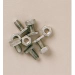 Pergart Universal Schrauben-, Mutternsatz aus Aluminium 10 Stück