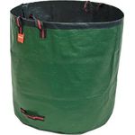 Siena Garden Gartenabfallsack 160 Liter Springrahmen 140 g Polyethylen-Gewebe, 3 Griffe