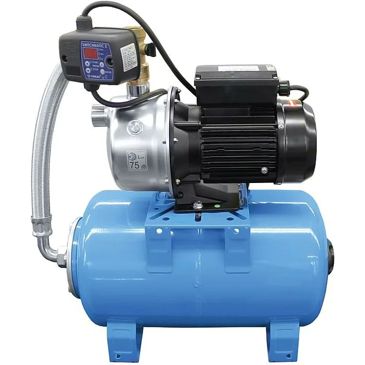 Evenes - Hauswasserwerk 20 L Membrandruckbehälter Wasserwerk Wasserpumpe