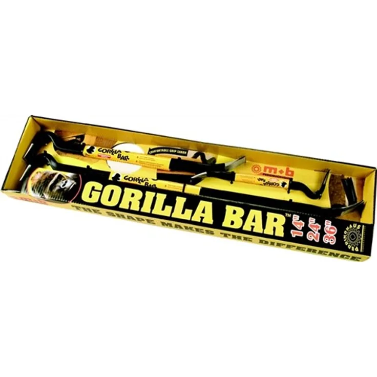 Peddingshaus Nageleisen Set Gorilla kräftiger Schaft, gebogen - 112010123