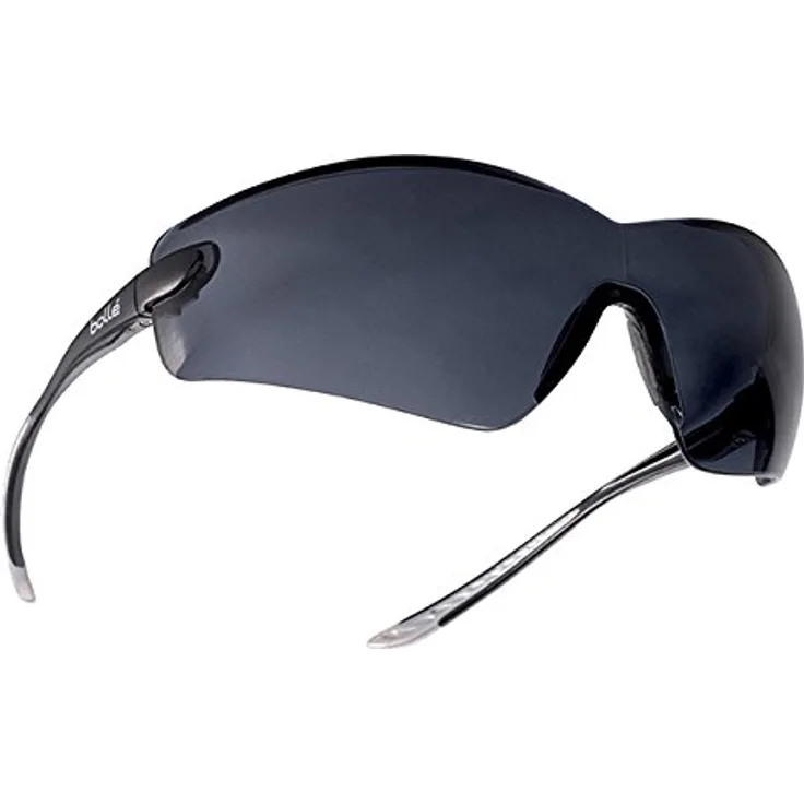 BollÃ© Safety COBPSF ''Cobra'' Schwarze Schutzbrille, Einheitsgröße, Smoke Lenses