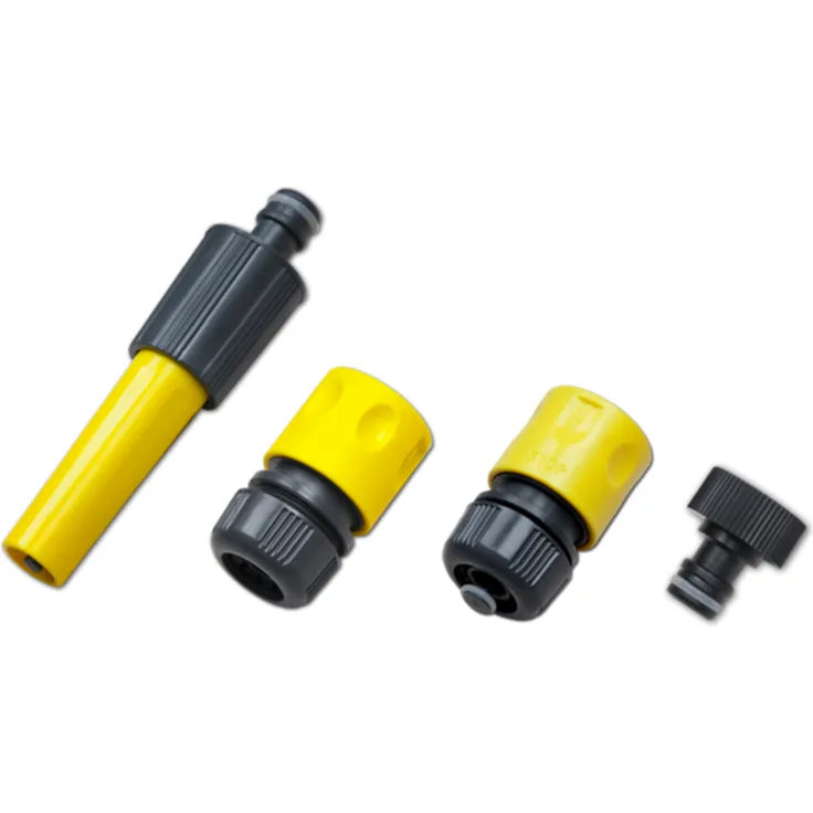 Bradas 4 tlg. Gartenbrause-Set 1-2 gelb