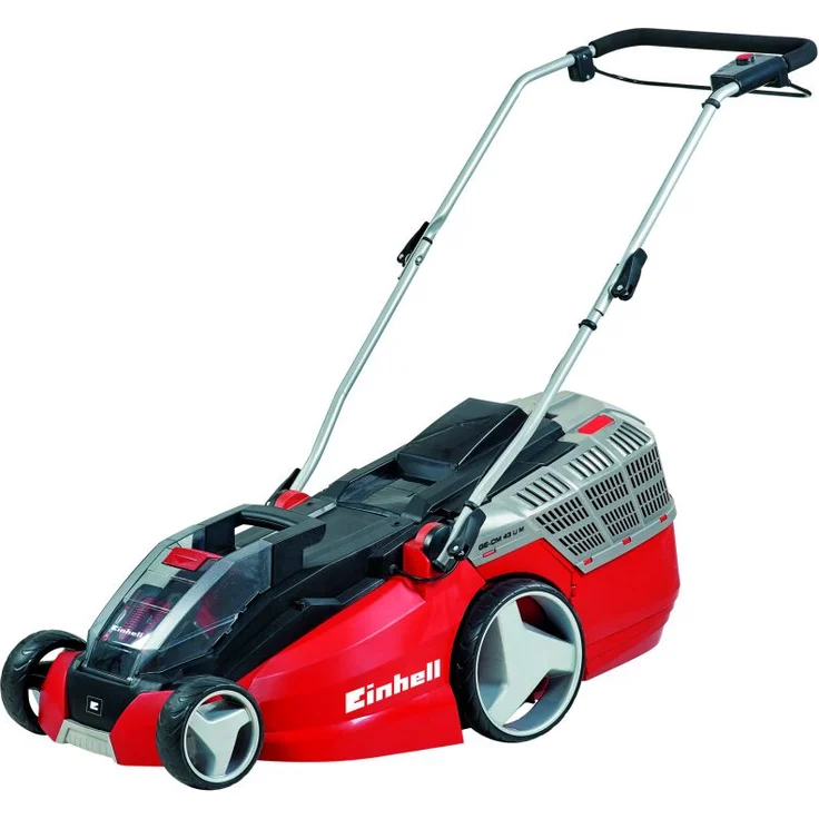 Einhell GE-CM 43 Akku-Rasenmäher Li M Kit Power X-Change - Li-Ion, 36 V, bis 600 m², 43 cm Schnittbreite, 6x Höhenverstellung, inkl. 2 x 4,0 Ah-Akku und 2 x Ladegerät – Bild 1