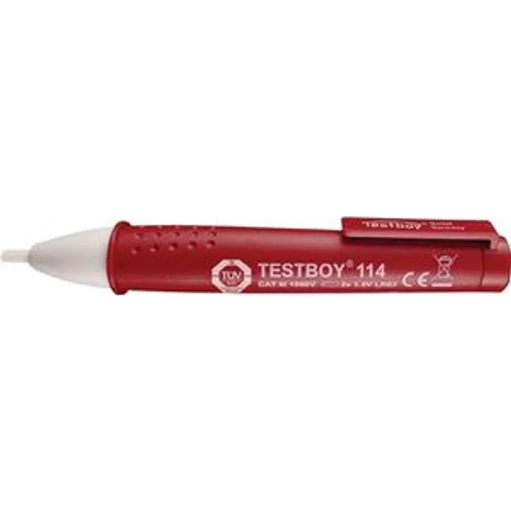Testboy Spannungsprüfer 12-1000 V AC opt.-vibrierende Anz. Taschenlampenf. Testboy 114