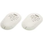 Dräger X-plore Bajonett Partikel-Filter Pure P3 für Aerosole/Partikel 10 Paar