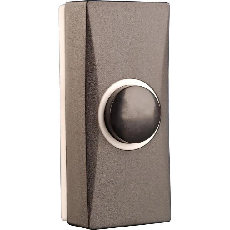 Byron 7900 Verdrahteter Universal-Klingeltaster in schwarz, 12 V