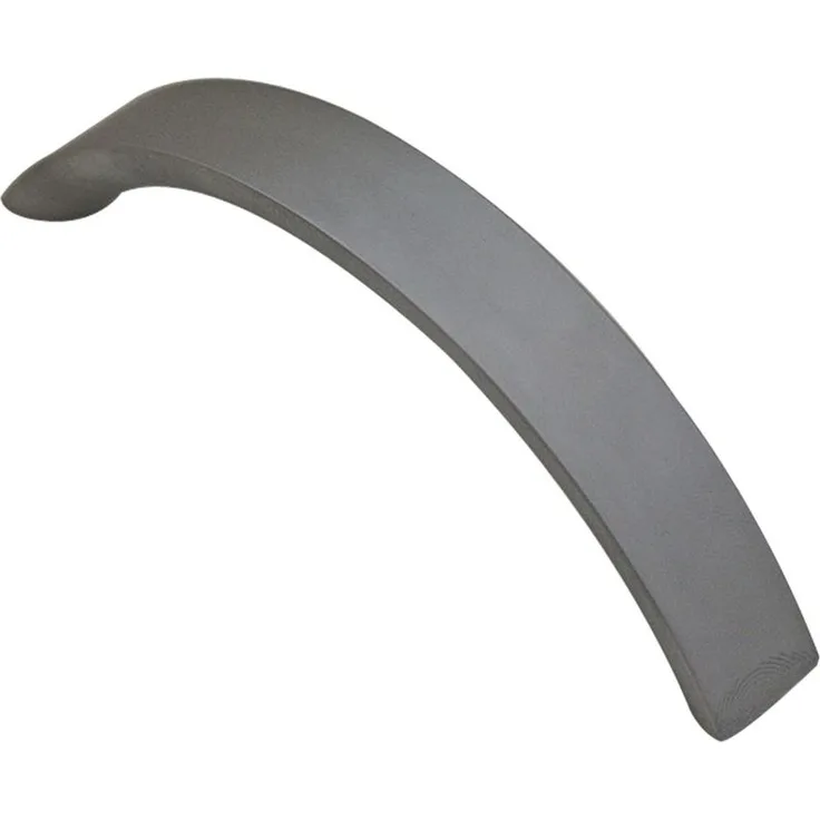 Möbelgriff Chrom matte Ausführung Lochabstand 128mm Küchengriff Schrankgriff