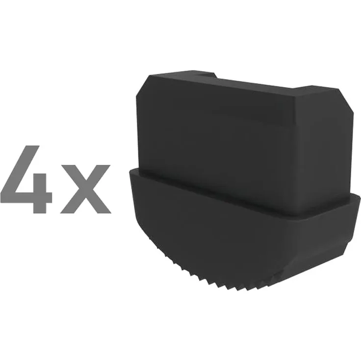 Günzburger Innenschuh für Podestleiter 59x26mm 4 Stück