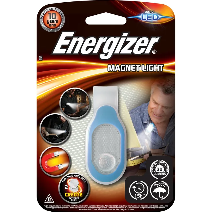 Energizer Taschenlampe Small Magnet Light inklusive CR2032 Funktionsleuchte 638668
