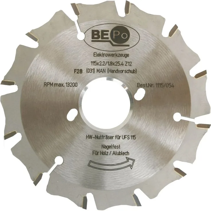 Sägeblatt HW Laminat-MDF - Bepo