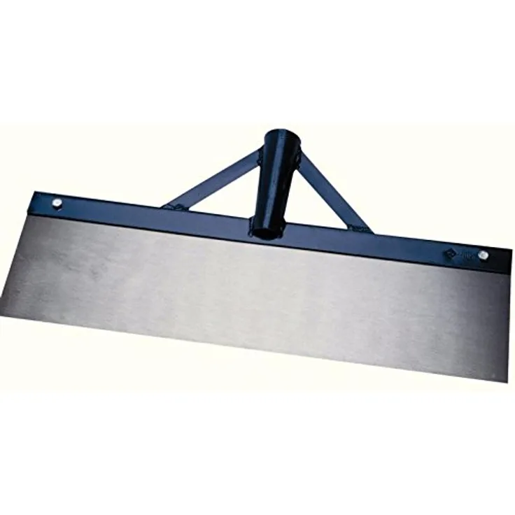 Idealspaten 72105000 Stoßscharre Sieger mit Federstahlblatt 50cm, Blau-Silber, 40 x 25 x 15 cm