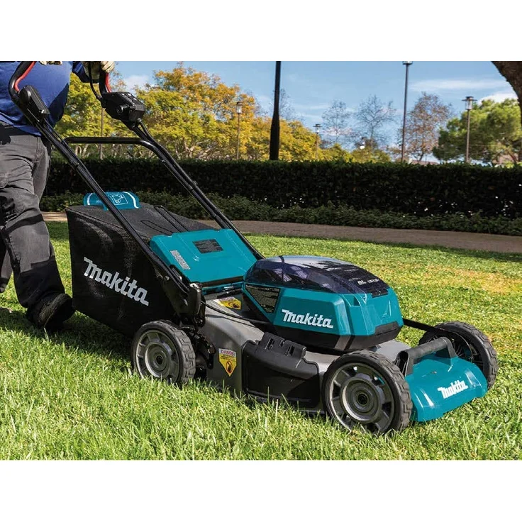 Makita DLM532Z Rasenmäher 2x18 V - ohne Akku, ohne Ladegerät, 36 V, Petrol, 53 cm Schnittbreite – Bild 3