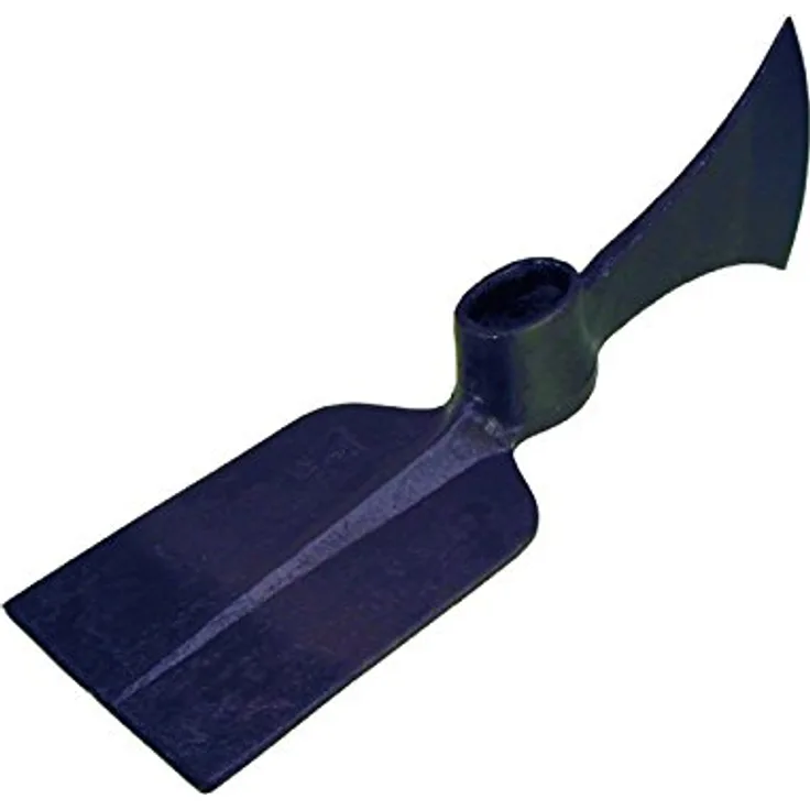 HaWe Wiedehopfhaue mit kantigem Blatt, Metall, schwarz, 45 x 15 x 13 cm