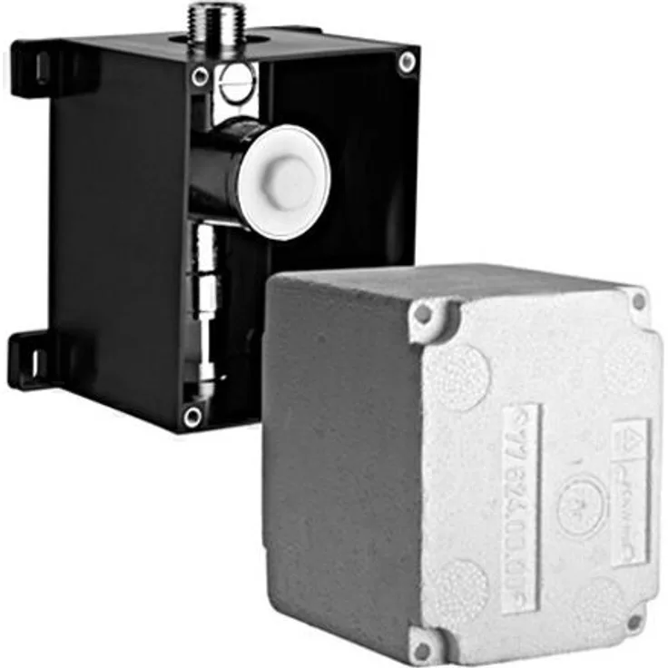 SCHELL Urinal-Wandeinbau-Spülarmatur COMPACT II Rohbauset 1-2