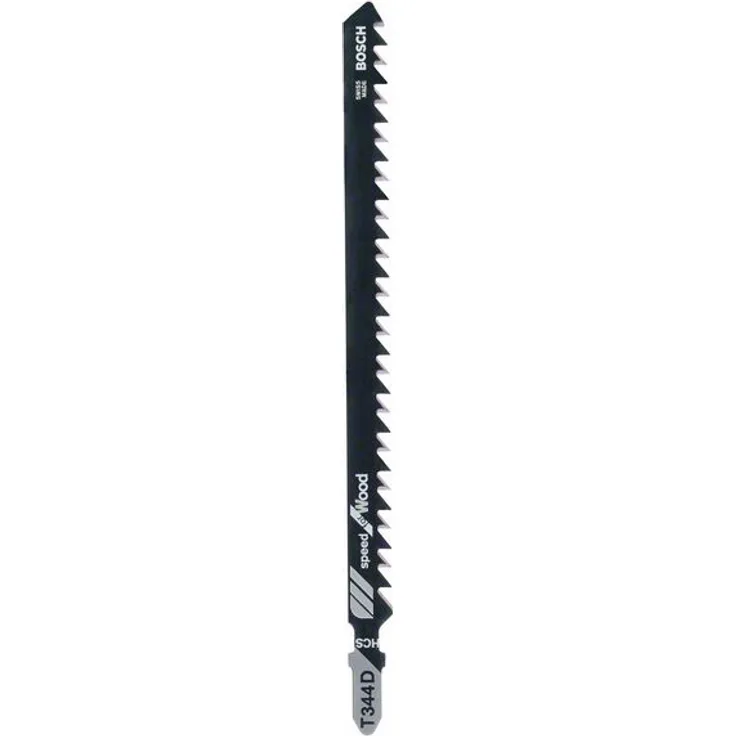 Bosch Professional Stichsägeblatt T 334 D (3 Stück, für dickes Bauholz und Weichholz, Zubehör für Stichsägen)