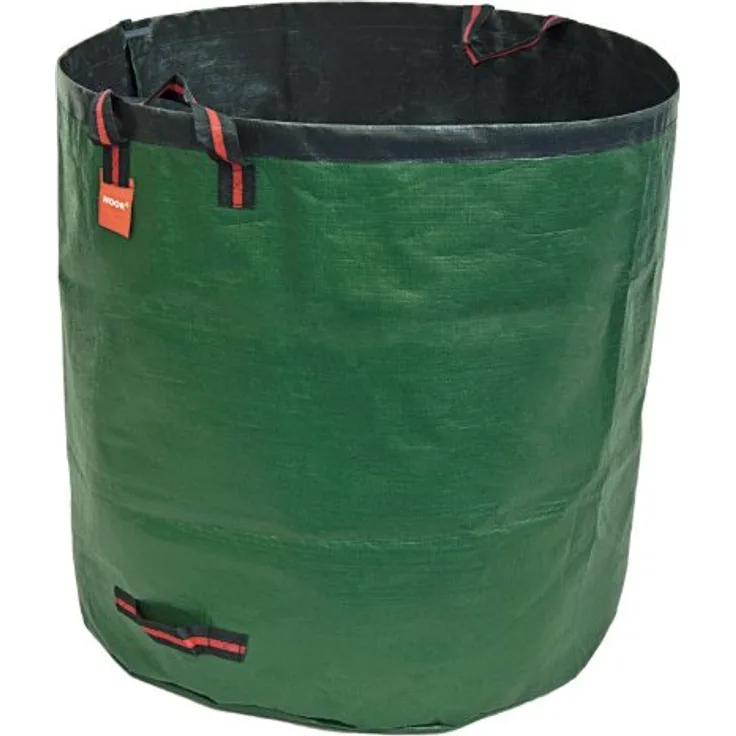 NOOR Gartensack Profi XL 270L Durchmesser 67x75 cm I Reißfester Gartenabfall-Sack extra robust I Selbststehender & strapazierfähiger Laubsack I Professionelles Gartenzubehör Einfache Handhabung