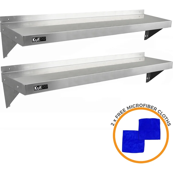 Monstershopt2 x KuKoo Gastro Wandregal 1400mm x 300mm