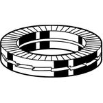 Sicherungsscheiben M6 Edelstahl A4 1 Stk