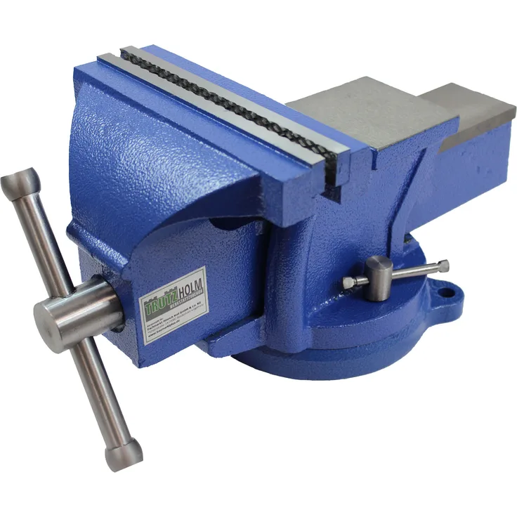 Schraubstock parallel 360° drehbar mit Amboss für Werkbank 200 mm - 8''