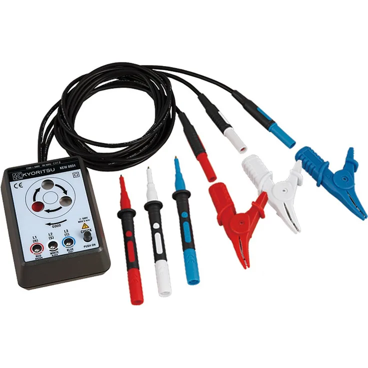 Kyoritsu KEW 8031 Indikator der Sinne zyklische der Phasen durch Drehhilfe A Motor, grau