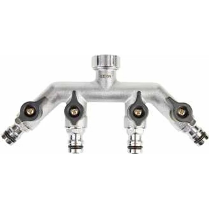 Vierwegeventil IG G 3-4'' MS Cr Karte GEKA plus Stecksystem