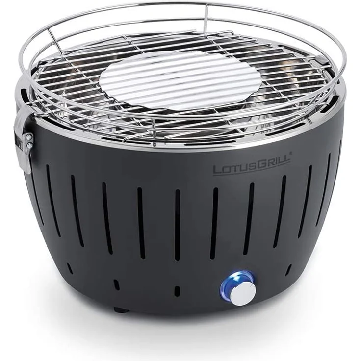 LotusGrill G280 Holzkohlegrill rauchfrei, anthrazit – Bild 1