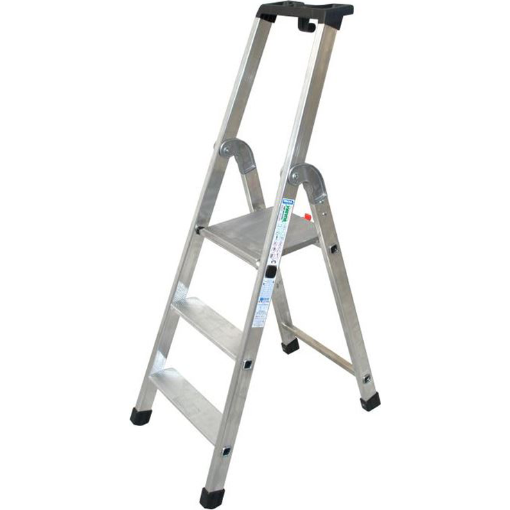 Stufenstehleiter einseitig begehbar 3 Stufen FACAL Serie300