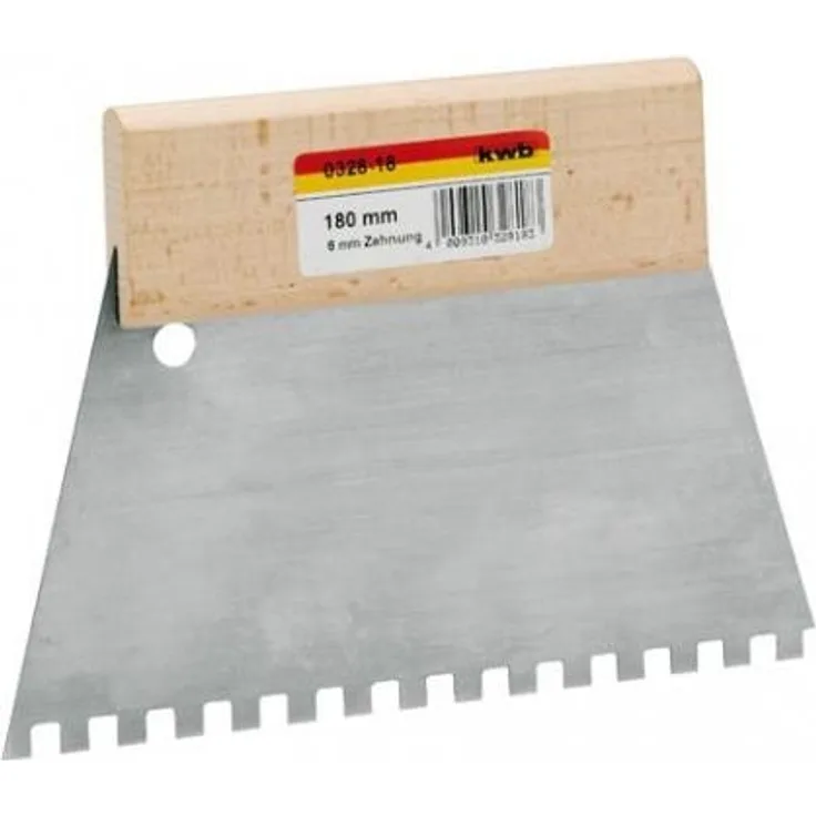 KWB Zahnspachtel 180 mm Zahn 4 mm