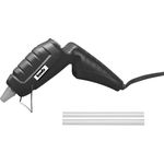 kwb Mini-Heißklebe-Pistole 7 mm inkl. 3 Mini-Klebestiften, Klebe-Pistole zum Bastel, Büro etc, 15 Watt, Aufheiz-Zeit 5 - 7 Min., max. 195° C, - GS Geprüft