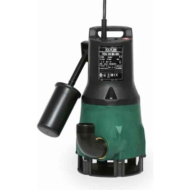 Dab Tauchmotorpumpe Schmutzwasserpumpe FEKA 300 MA mit Schwimmerschalter und 5m Kabel 60191897