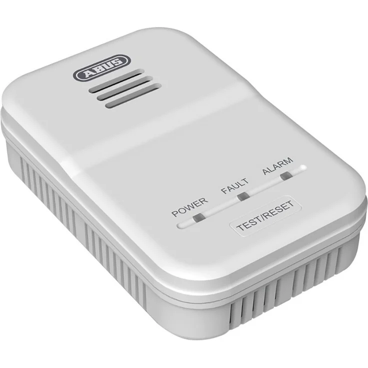 ABUS Gasmelder GWM100ME für Gasthermen - Erdgas (Methan) - Stadtgas - Alarmlautstärke 85 dB - weiß - 81443 – Bild 2