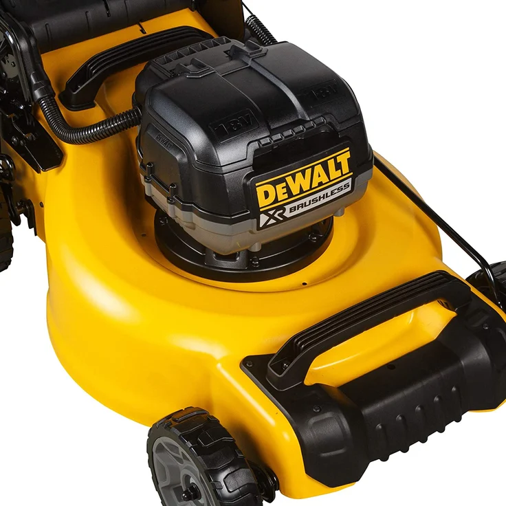Dewalt Akku-Rasenmäher - 18V, 48 cm Schnittbreite, für große Grundstücke - bis 800m², mit Mulchfunktion, 5-fache Schnitthöhenverstellung, 55l Fangkorb, ohne Akku und Ladegerät DCMW546N - DCMW564N-XJ – Bild 7