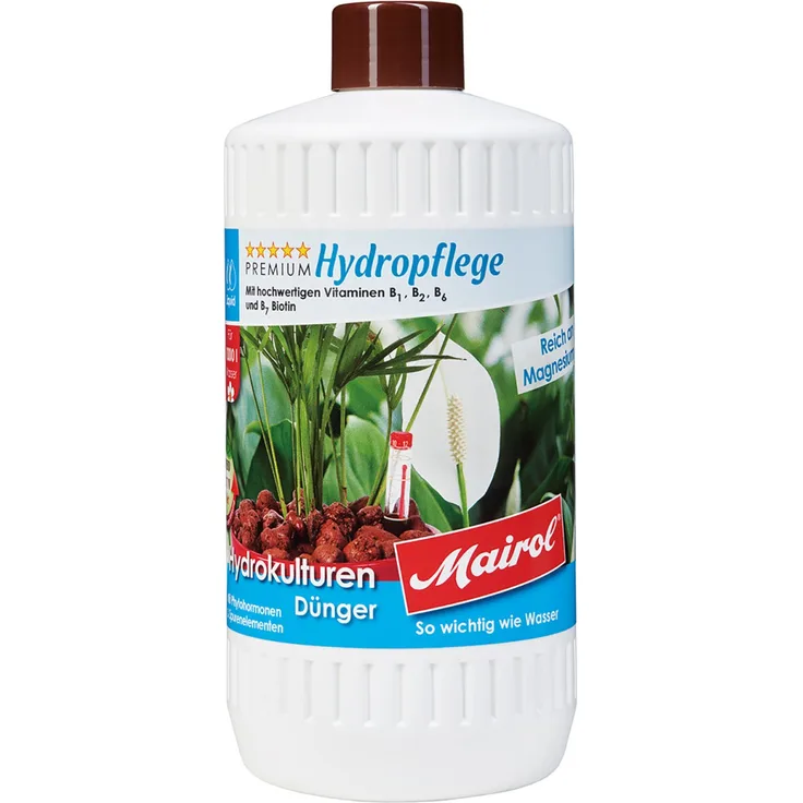 Mairol Premium Hydrokulturen Dünger Hydropflege Liquid 1.000 ml