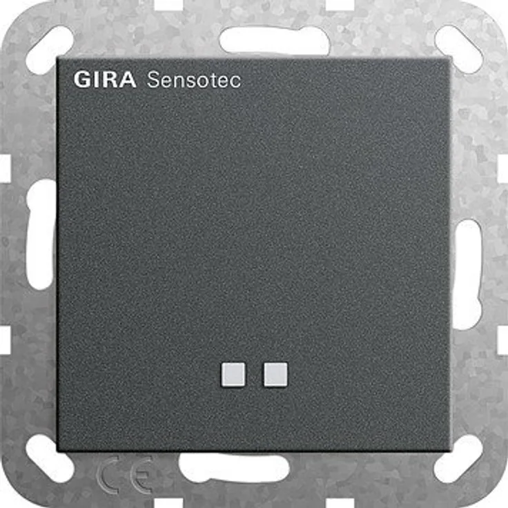 Gira 236628 Sensotec UP-Bewegungsmelder ST55 Anthrazit, mit Fernbedienung
