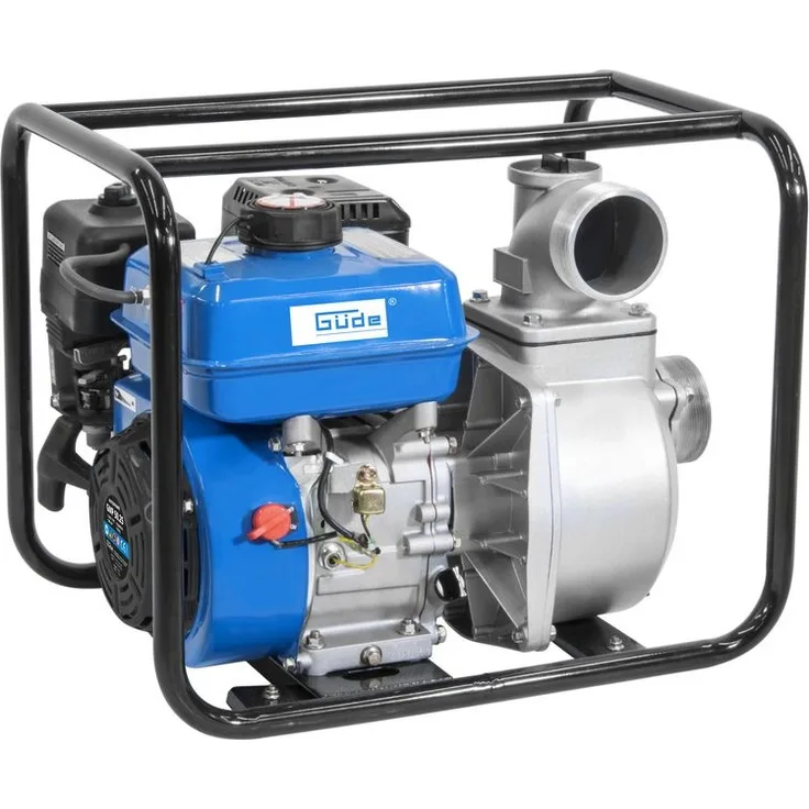 Güde Motorpumpe GMP 50.25 - 94505 Benzin-Wasserpumpe 3.800 Watt 55.000 l/h Entwässerung max. Schallleistungspegel im Freien 109 db max. Förderhöhe 25 m max. Ansaughöhe 8 m 53 x 38,5 x 43 cm