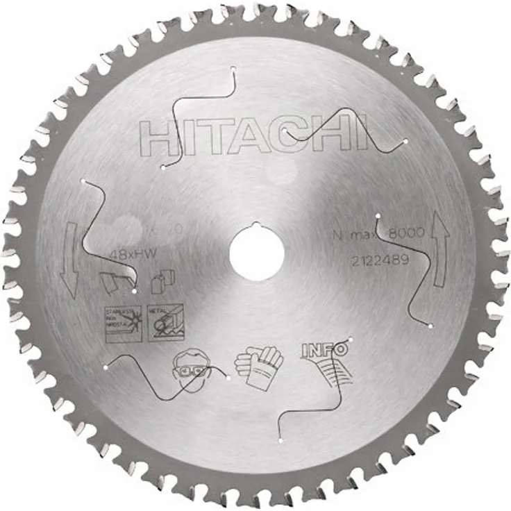 Hitachi 752459 HM-Sägeblatt 235x30 Z64