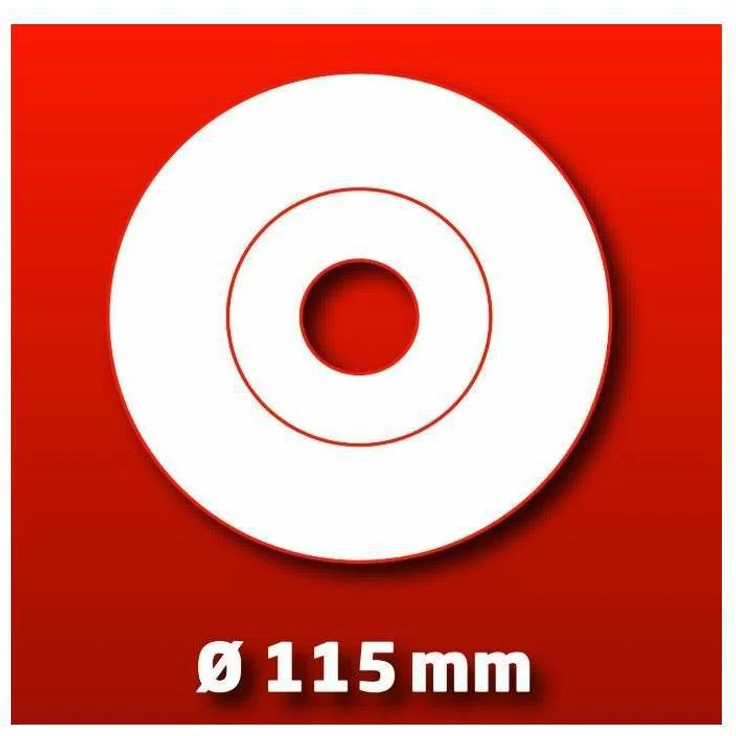 Einhell TE-AG 115 (ohne Trennscheibe) Winkelschleifer – Bild 9