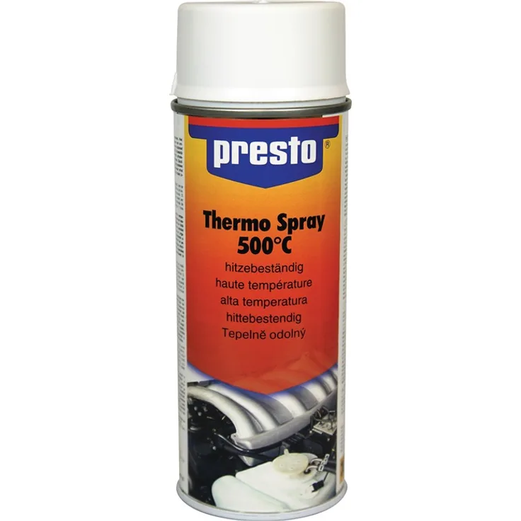PRESTO - Thermo-Lackspray Profi 500GradC weiß 400 ml Spraydose PRESTO - weiß