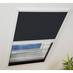 Kombi Dachfenster Plissee mit Sonnenschutz 110x160cm weiss 101170101-VH