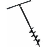 Erdlochbohrer Erdbohrer Handbohrer 150 mm Bohrer Pfahlbohrer Brunnenbohrer
