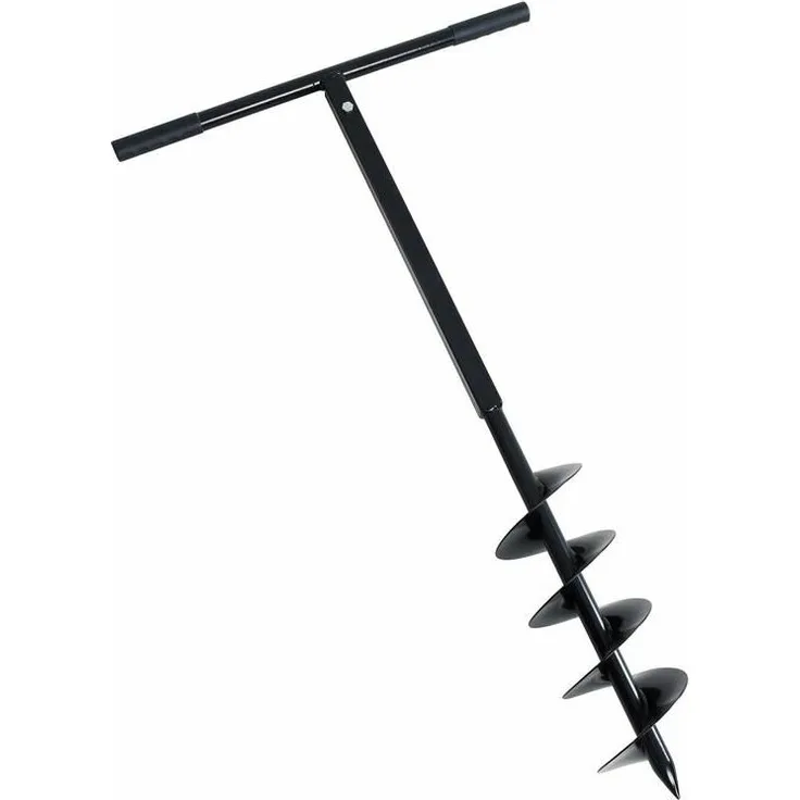 Erdlochbohrer Erdbohrer Handbohrer 150 mm Bohrer Pfahlbohrer Brunnenbohrer