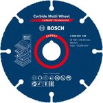 Bosch Professional Expert Carbide Multi Wheel Trennscheibe, 125 mm, 22,23 mm