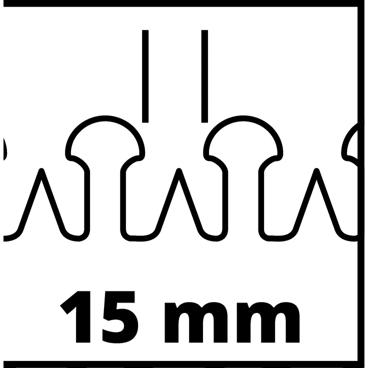 Einhell Akku Heckenschere GE-CH 1846 Li Set Power X-Change (Lithium Ionen, 18 V, 460 mm Schnittlänge, 15 mm Zahnabstand, inkl. 2,0 Ah Akku und Ladegerät) – Bild 9