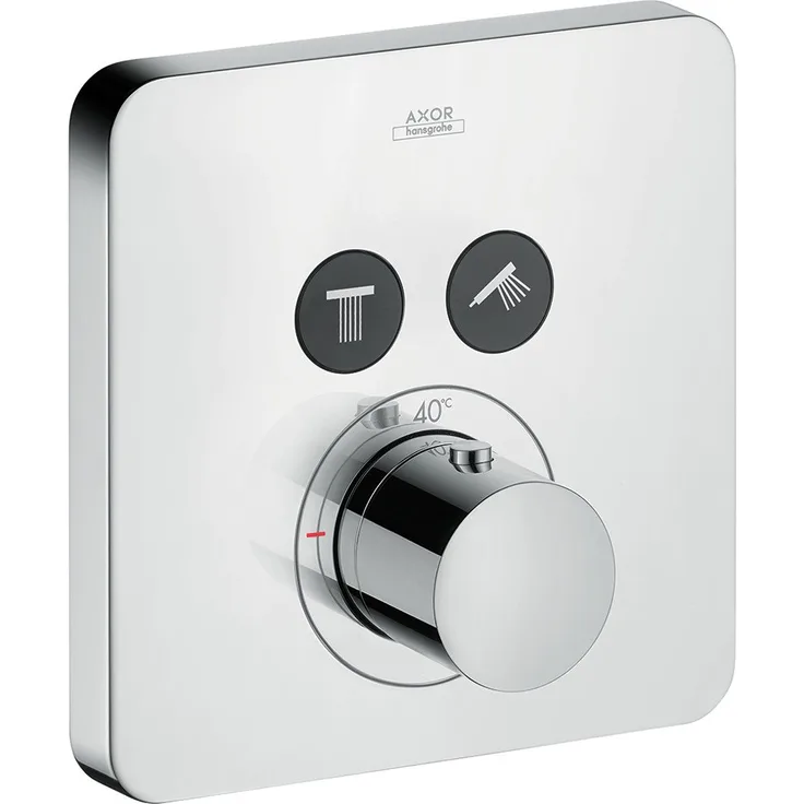 AXOR ShowerSelect Unterputz Thermostat, für 2 Funktionen, Chrom