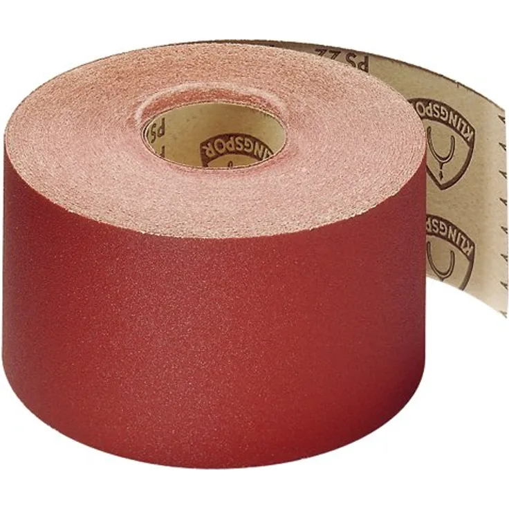KLINGSPOR Schleifrolle PS 22 F, 115 x 50000 mm, 1 Stück, Korn 100, 2987