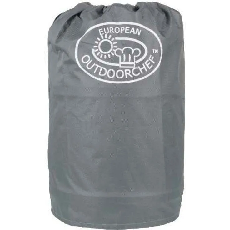 Outdoorchef 1421207 Grillabdeckung, für Gasflaschen 5-11 kg, grau, Nylon, wasser- und windabweisend