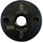DeWALT Schnellspannmutter DT3559-QZ, für alle Winkelschleifer mit M14 Aufnahme, Scheibenwechsel in Sekunden, 12 mm Dicke - Preisvergleich